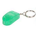 Key Ring, Lighted, Mouse Shape - Translucent Green